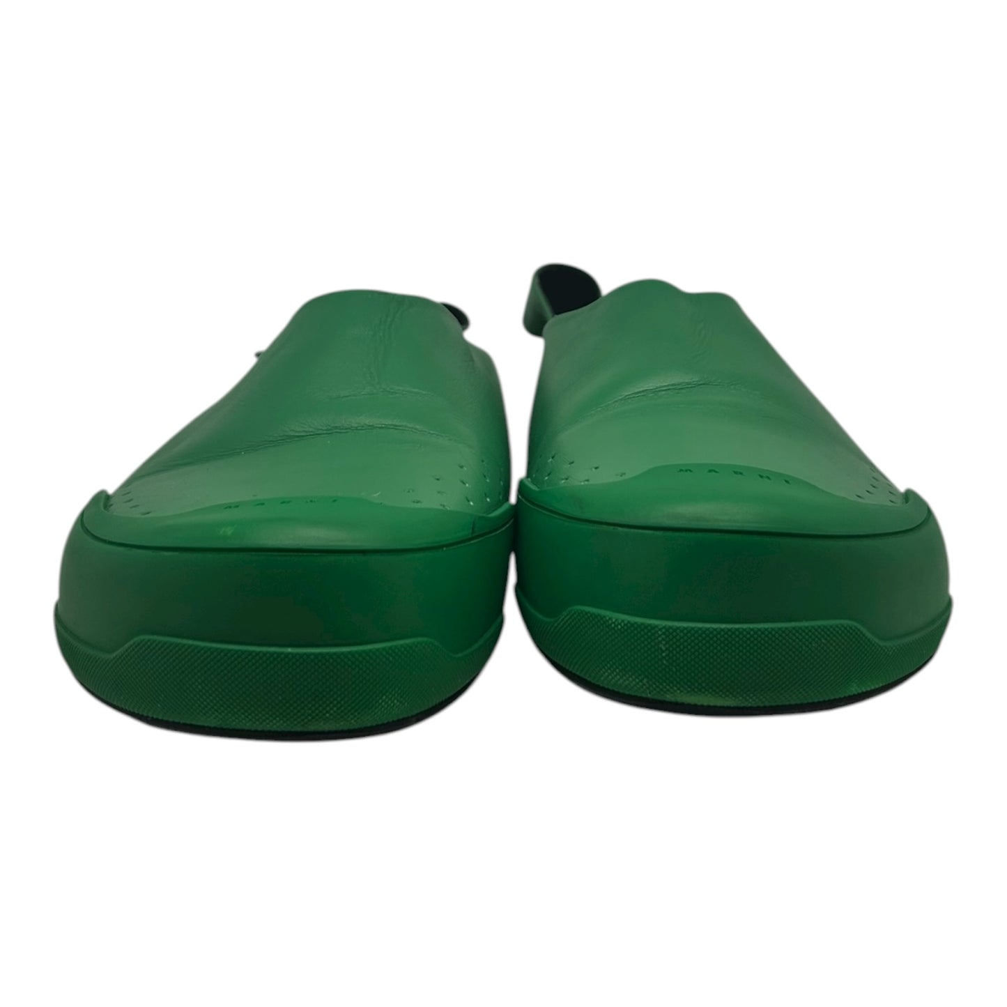 PREOWNED MARNI GREEN DADA SANDALS