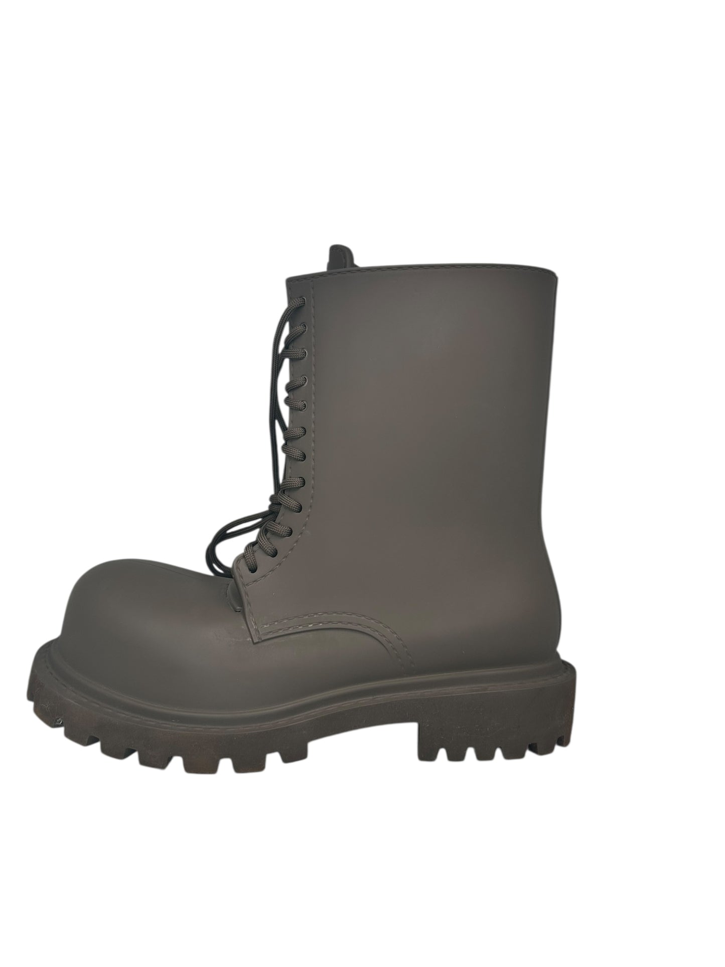 PREOWNED BALENCIAGA STEROID BOOT BROWN