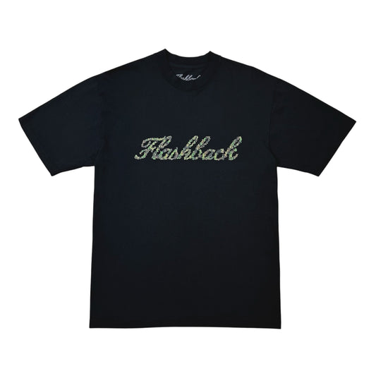 FLASHBACK TOY SOLDIER SCRIPT TEE BLACK