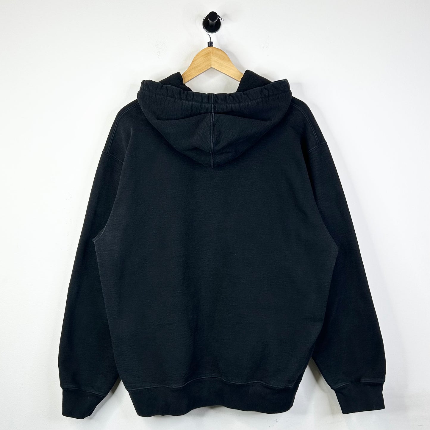 BLACK SUPREME SMALL BOX LOGO HOODIE