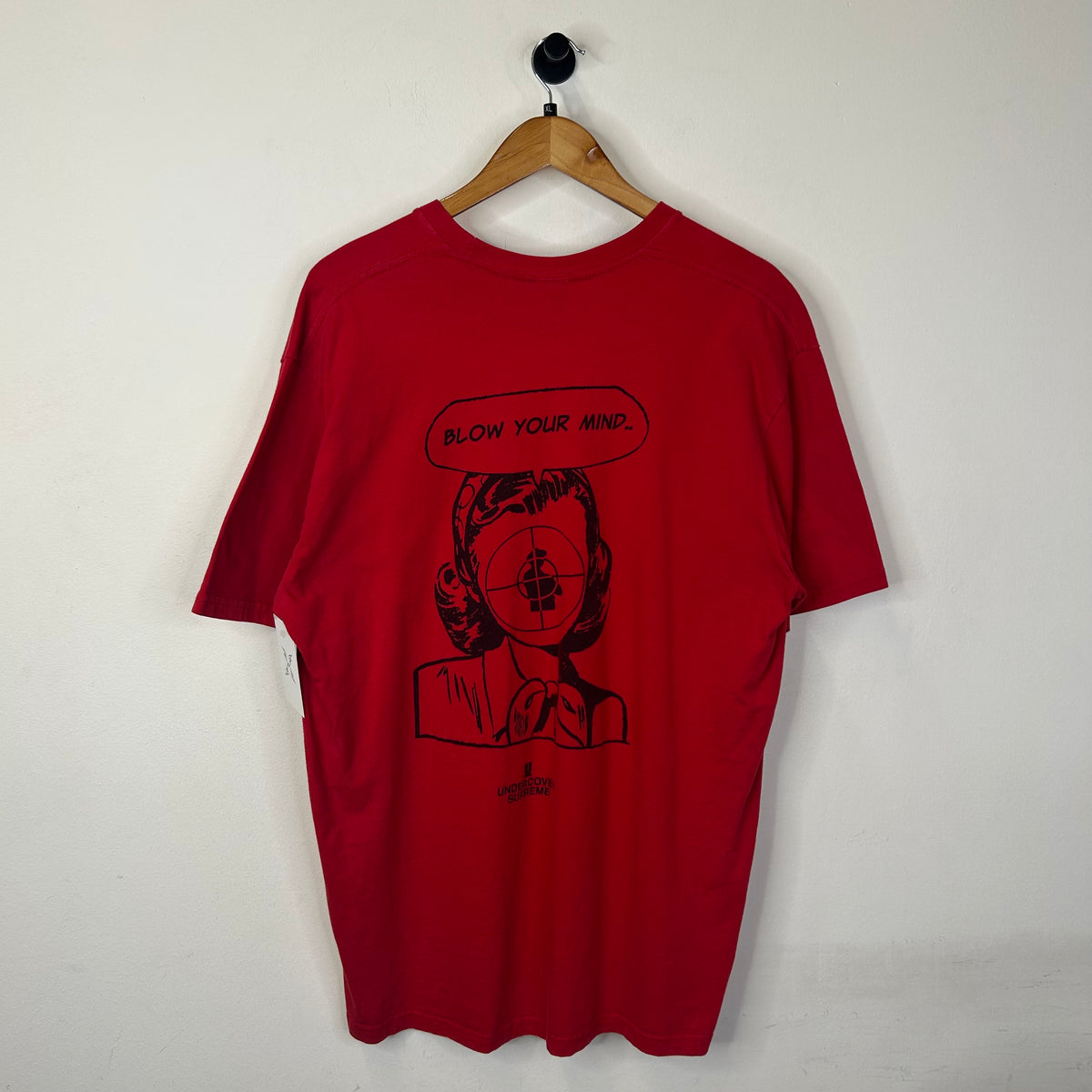 SUPREME UNDERCOVER/PUBLIC ENEMY RED TEE
