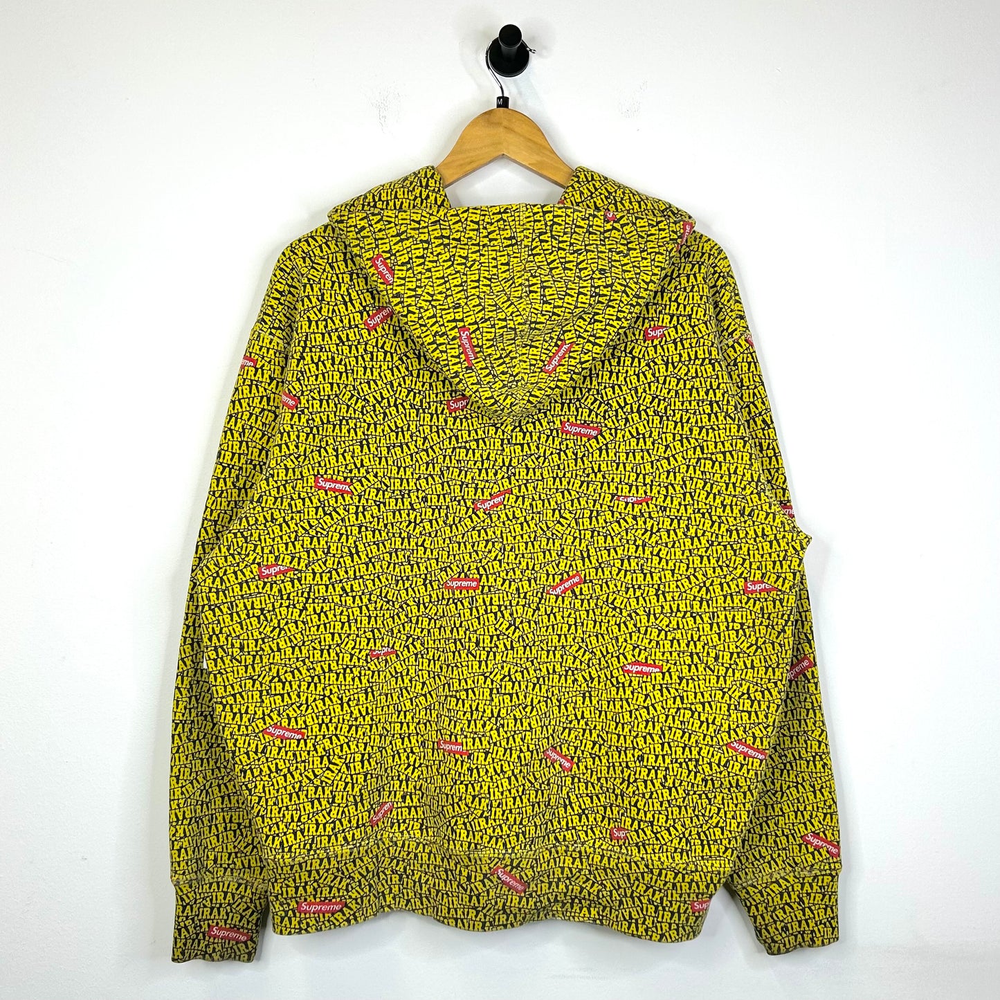 SUPREME IRAK ZIP UP HOODIE