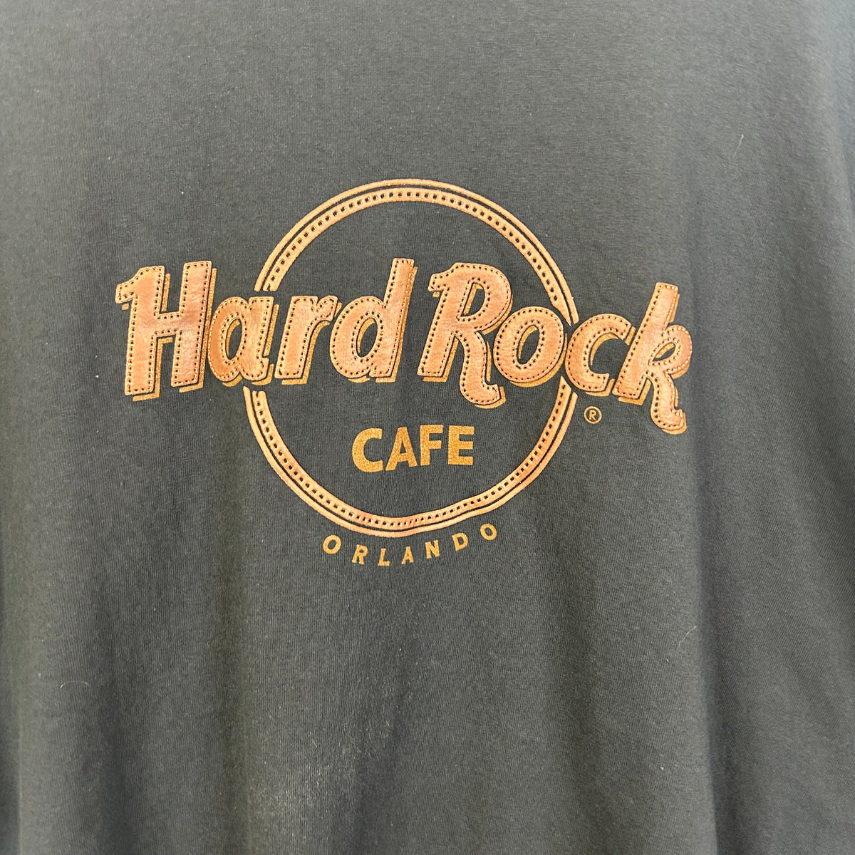 HARD ROCK CAFE LEATHER LOGO TEE