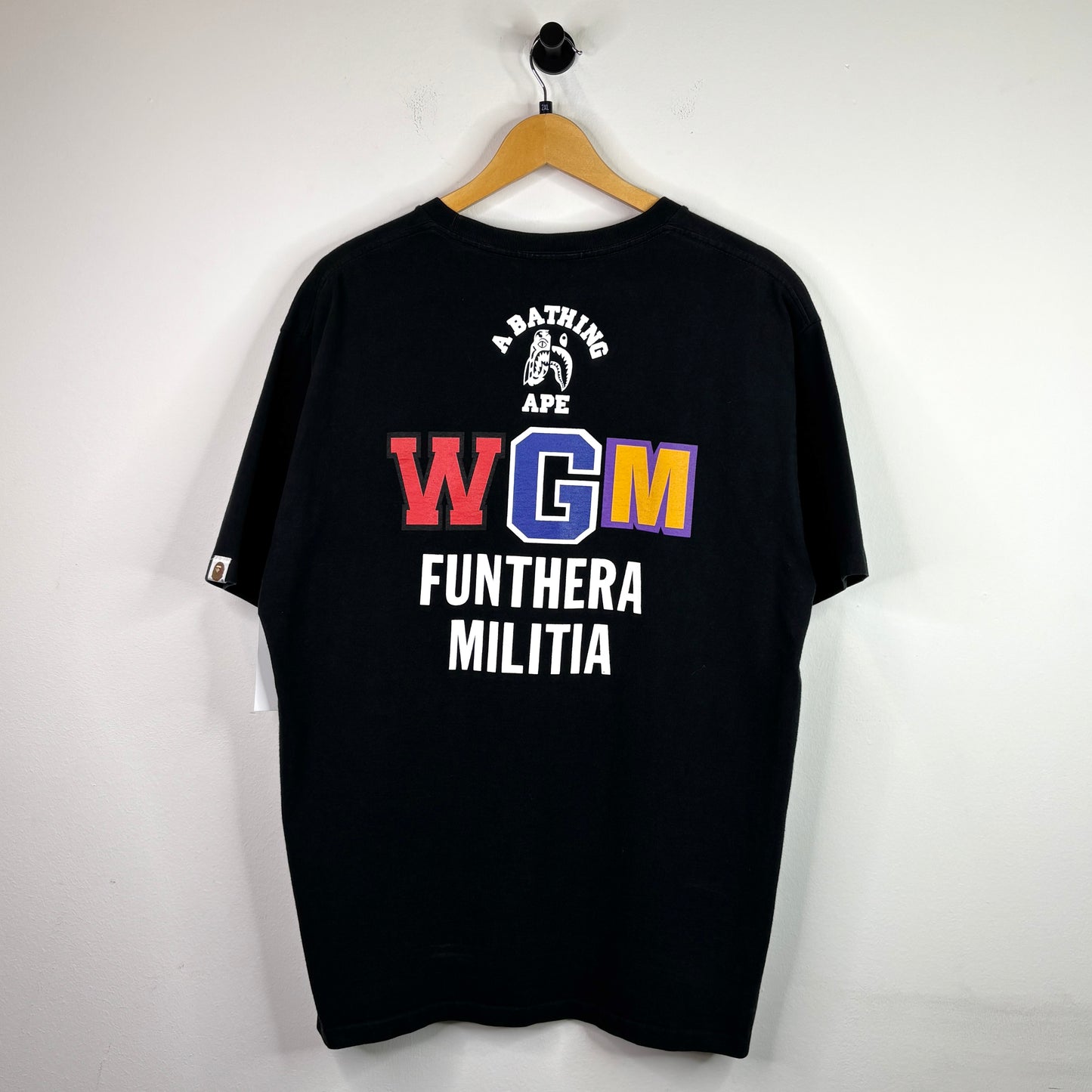 BAPE FUNTHERA MILITIA TIGER SHARK TEE