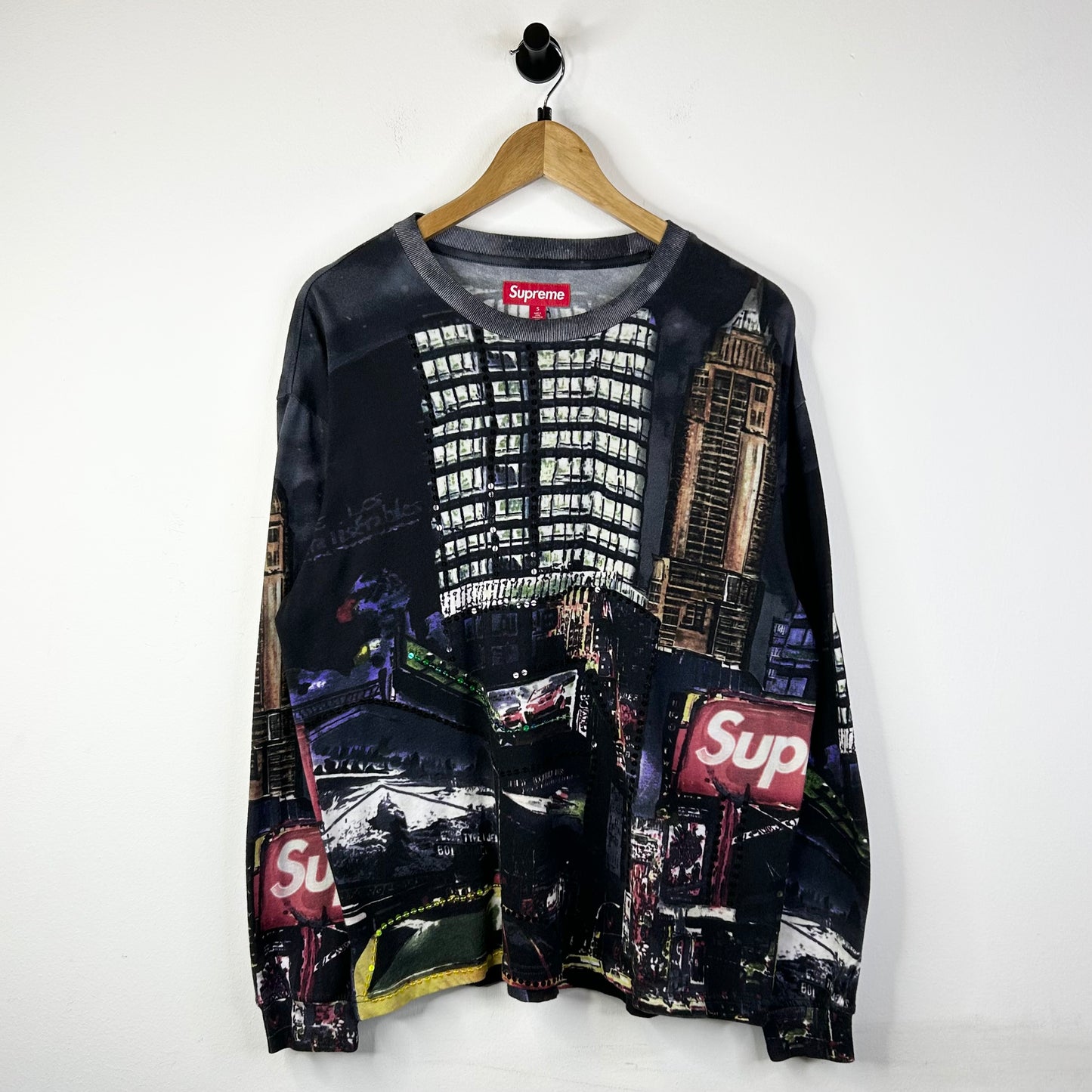 SUPREME SKYLINE SEQUIN LONG SLEEVE