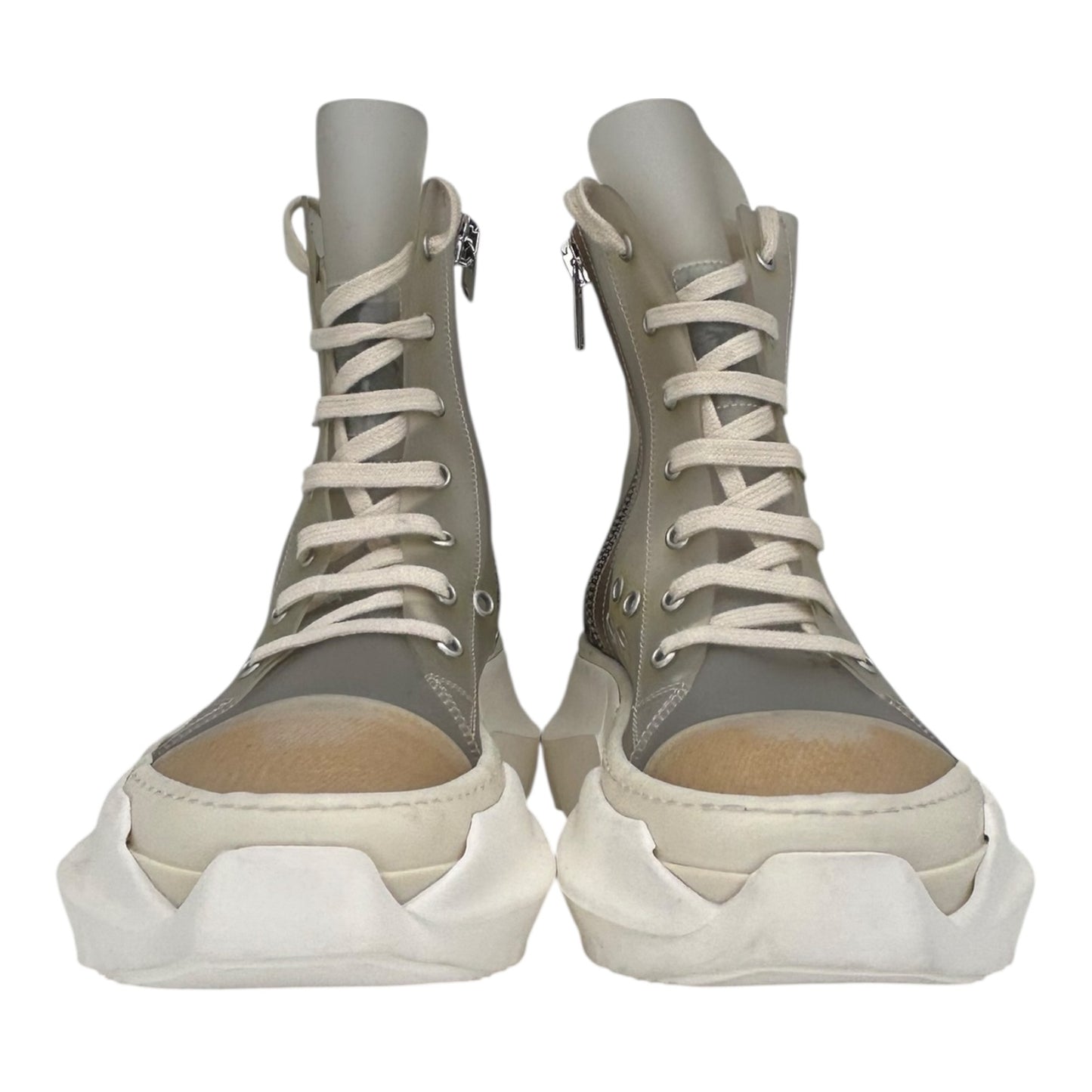 PREOWNED RICK OWENS TRANSLUSCENT ABSTRACT RAMONE HIGH