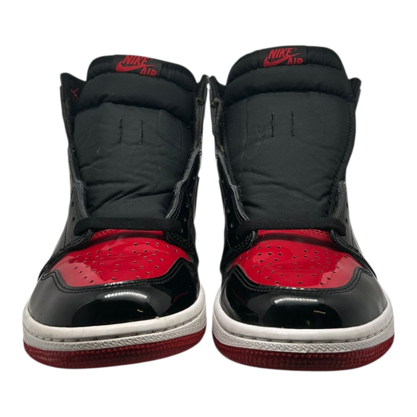PREOWNED JORDAN 1 PATENT BRED SZ10.5