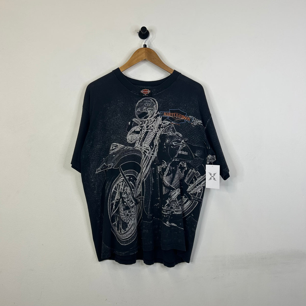 1992 HARLEY DAVIDSON HOLOUBEK BLACK TEE