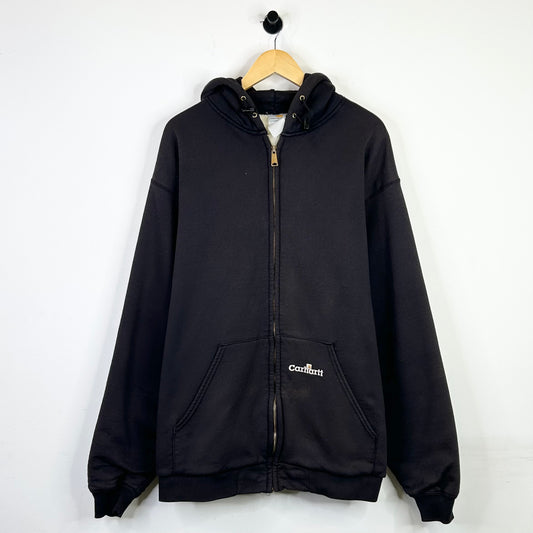 CARHARTT FADED WAFFLE LINED HOODIE