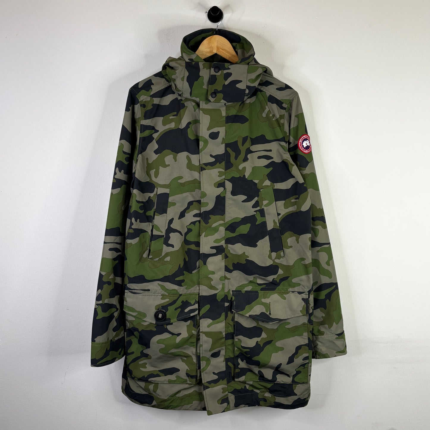 CANADA GOOSE CAMO TRENCH JACKET