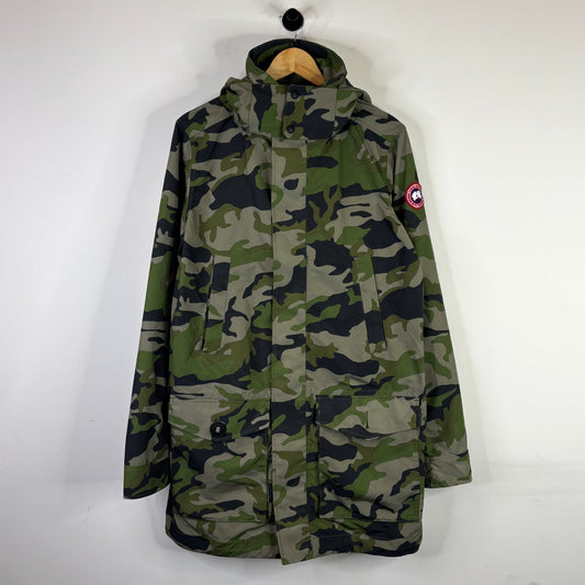 CANADA GOOSE CAMO TRENCH JACKET