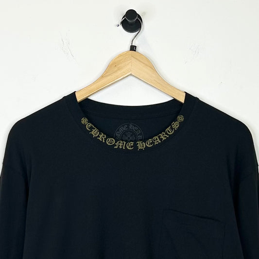 CHROME HEARTS LONG SLEEVE POCKET CREW LONG SLEEVE