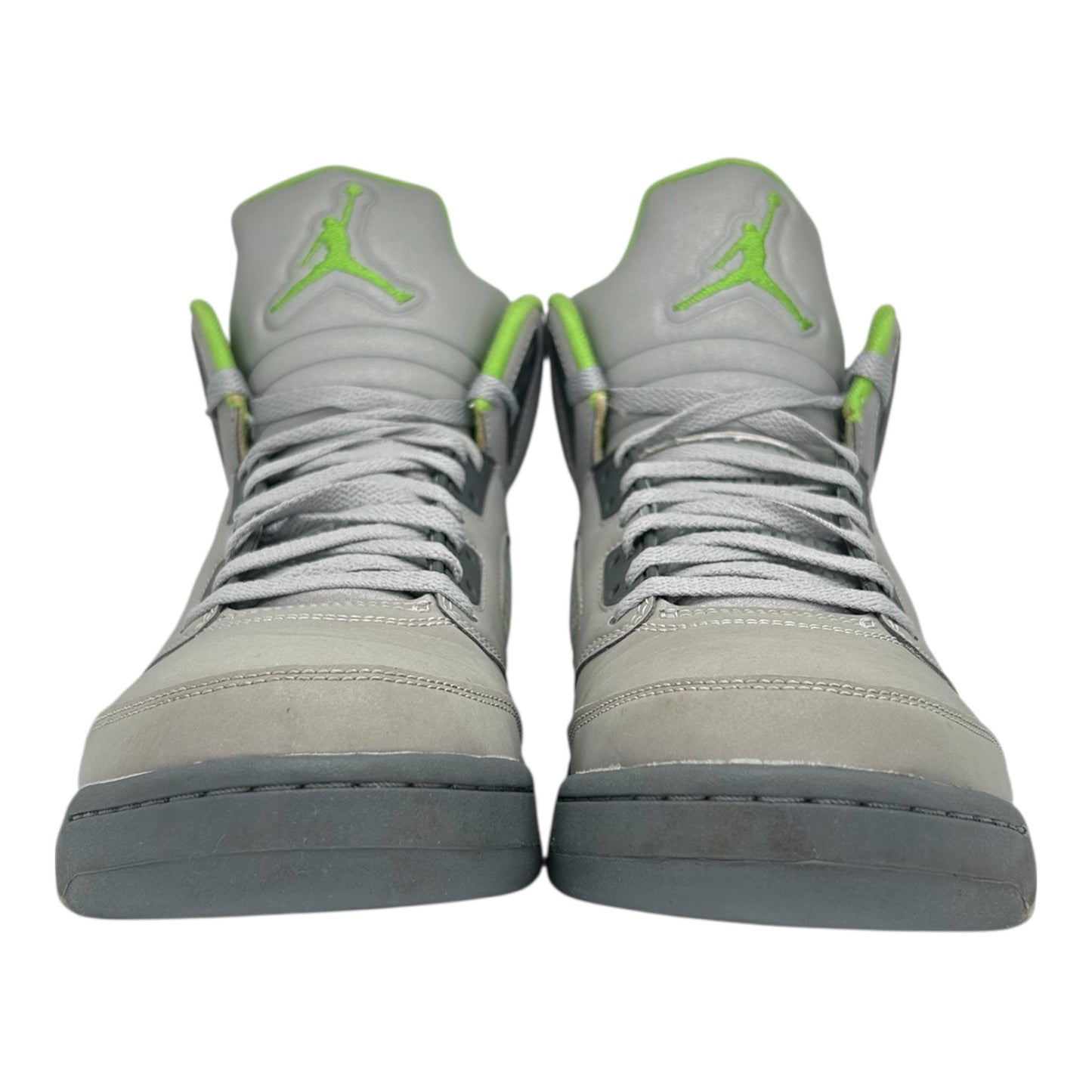 PREOWNED JORDAN 5 GREEN BEAN