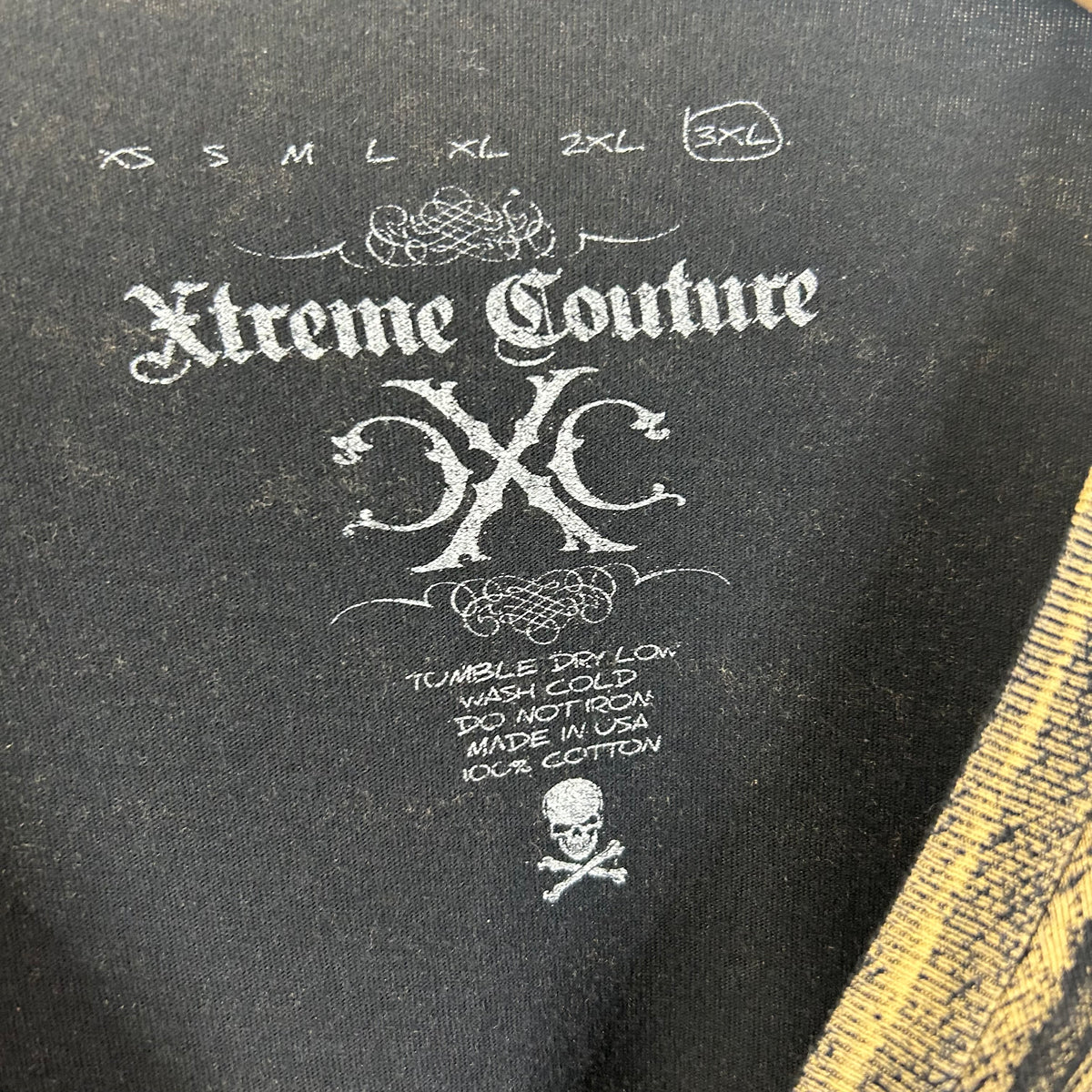 XTREME COUTURE SKULL IN CHAINS TEE