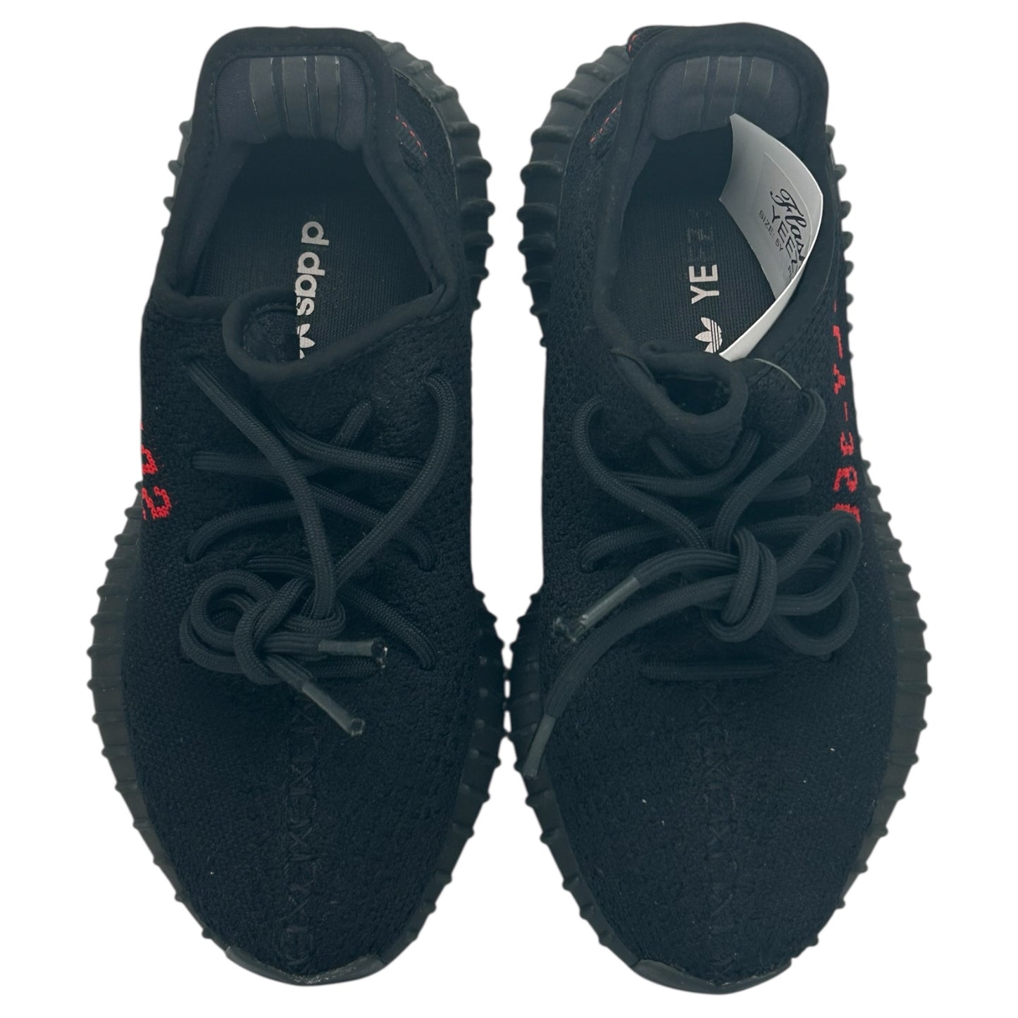 PREOWNED YEEZY 350 V2 BLACK RED
