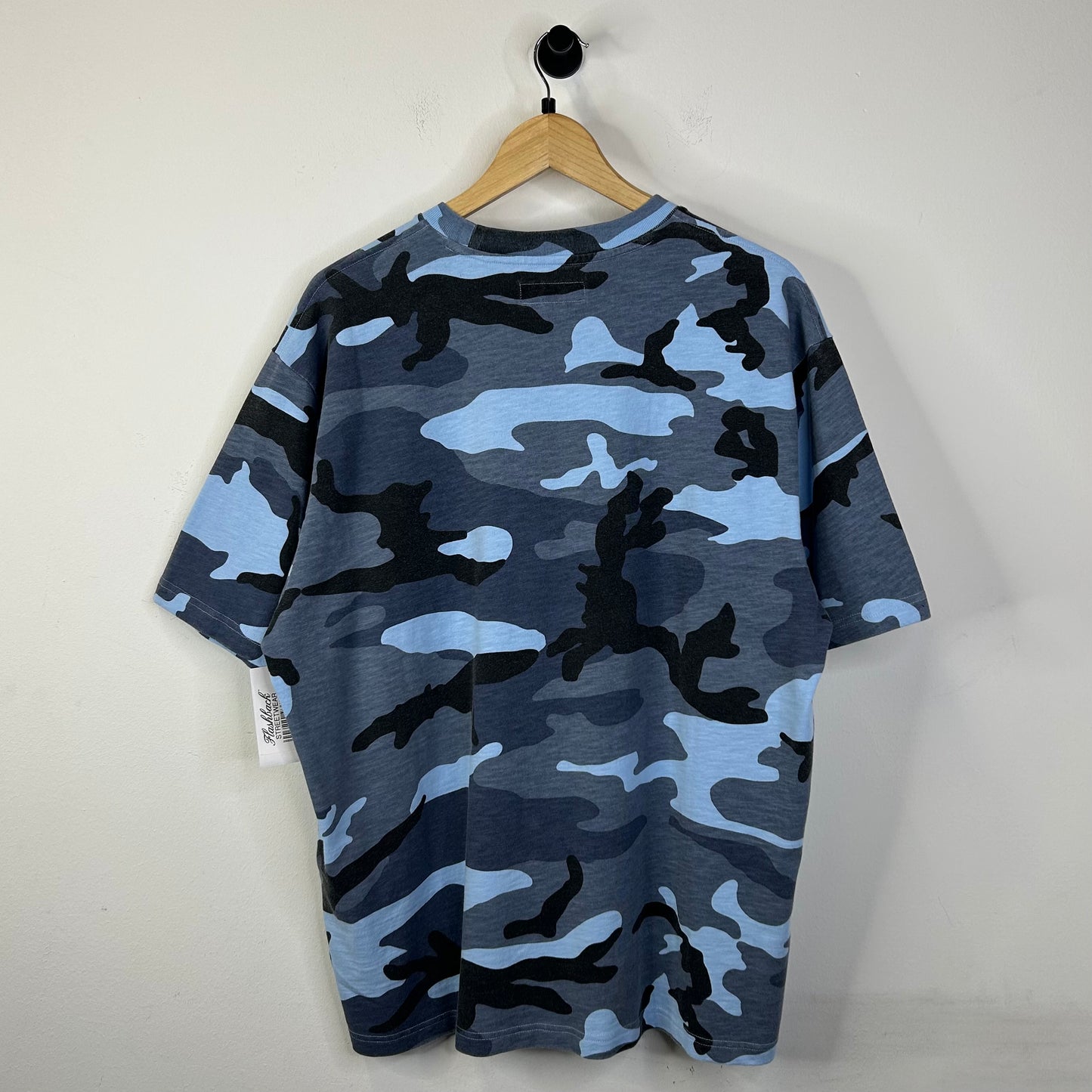 SUPREME COLLEGIATE APPLIQUE BLUE TEE