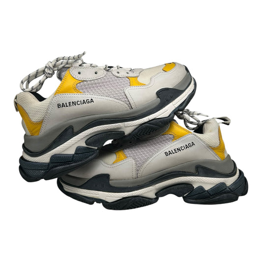 PREOWNED BALENCIAGA TRIPLE S SPLIT SNEAKERS