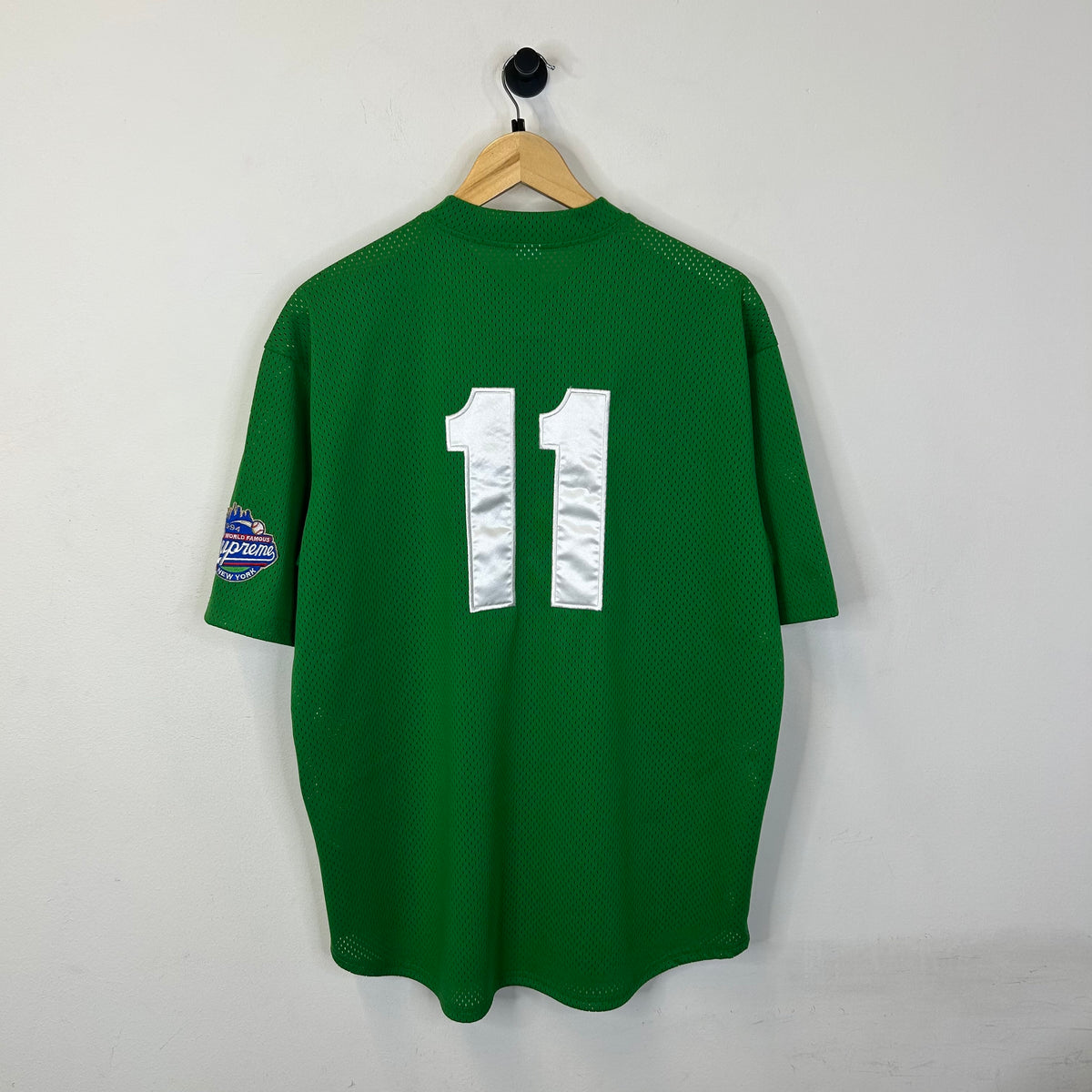 GREEN SUPREME BASEBALL JERSEY
