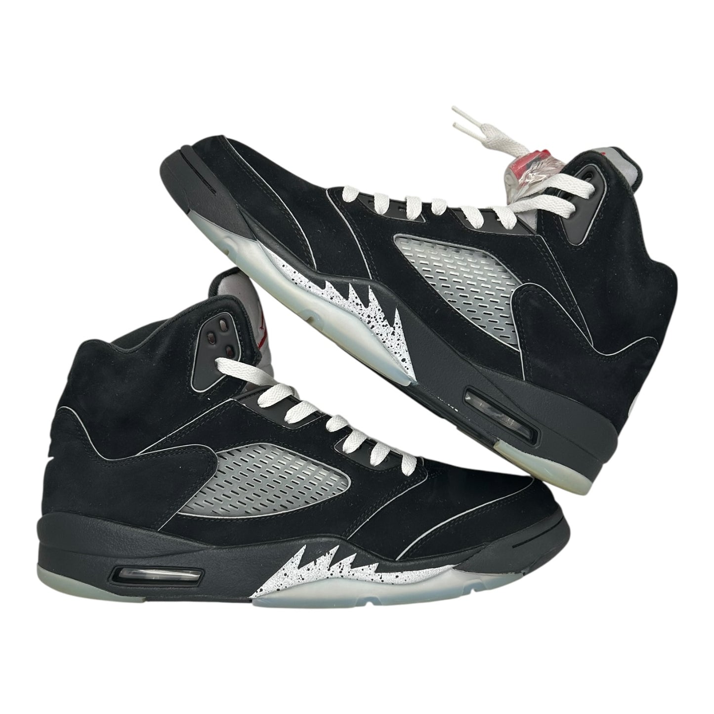 PREOWNED JORDAN 5 METALLIC SILVER