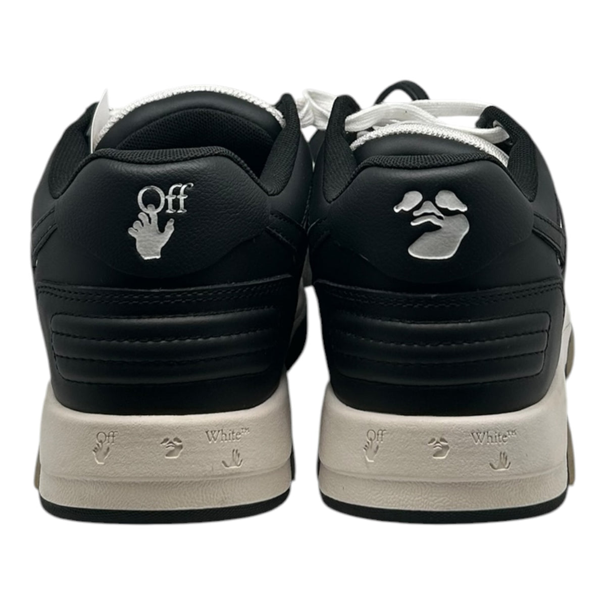 PREOWNED OFF-WHITE OUT OF OFFICE BLACK WHITE