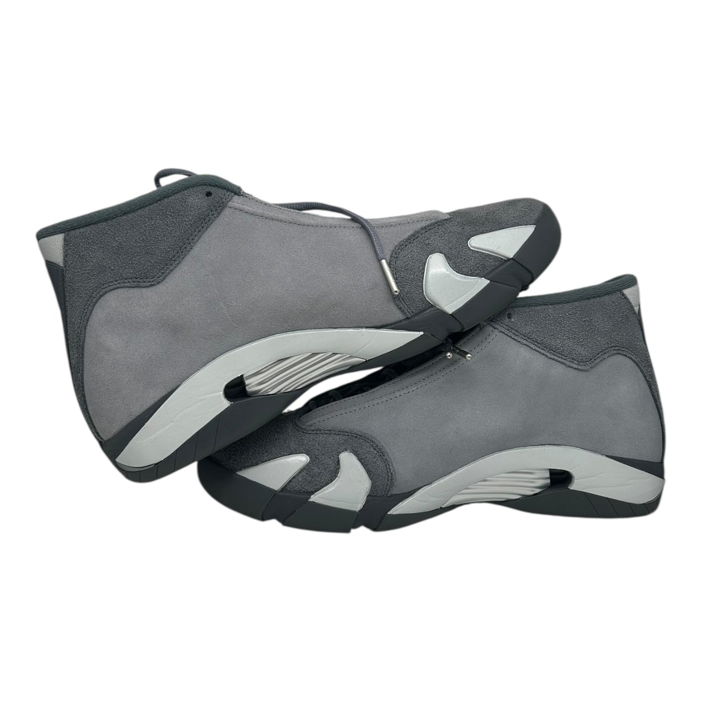PREOWNED JORDAN 14 FLINT GREY