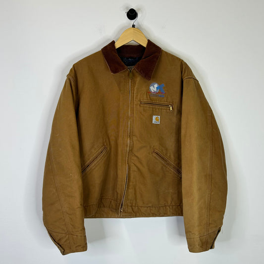 CARHARTT WHEAT MASTER TECH DETROIT JACKET