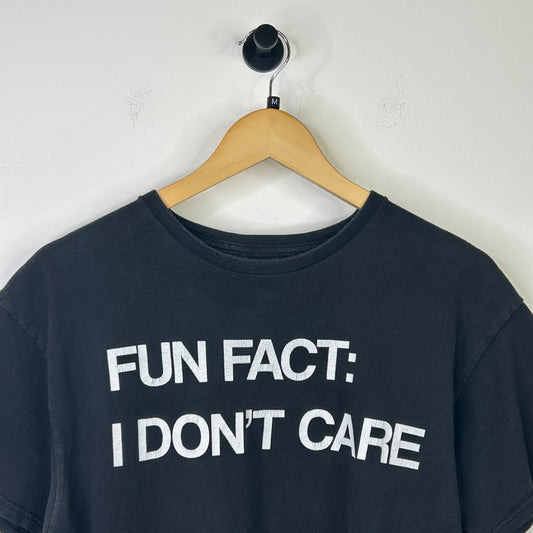 FUN FACT: I DONT CARE JOKE TEE