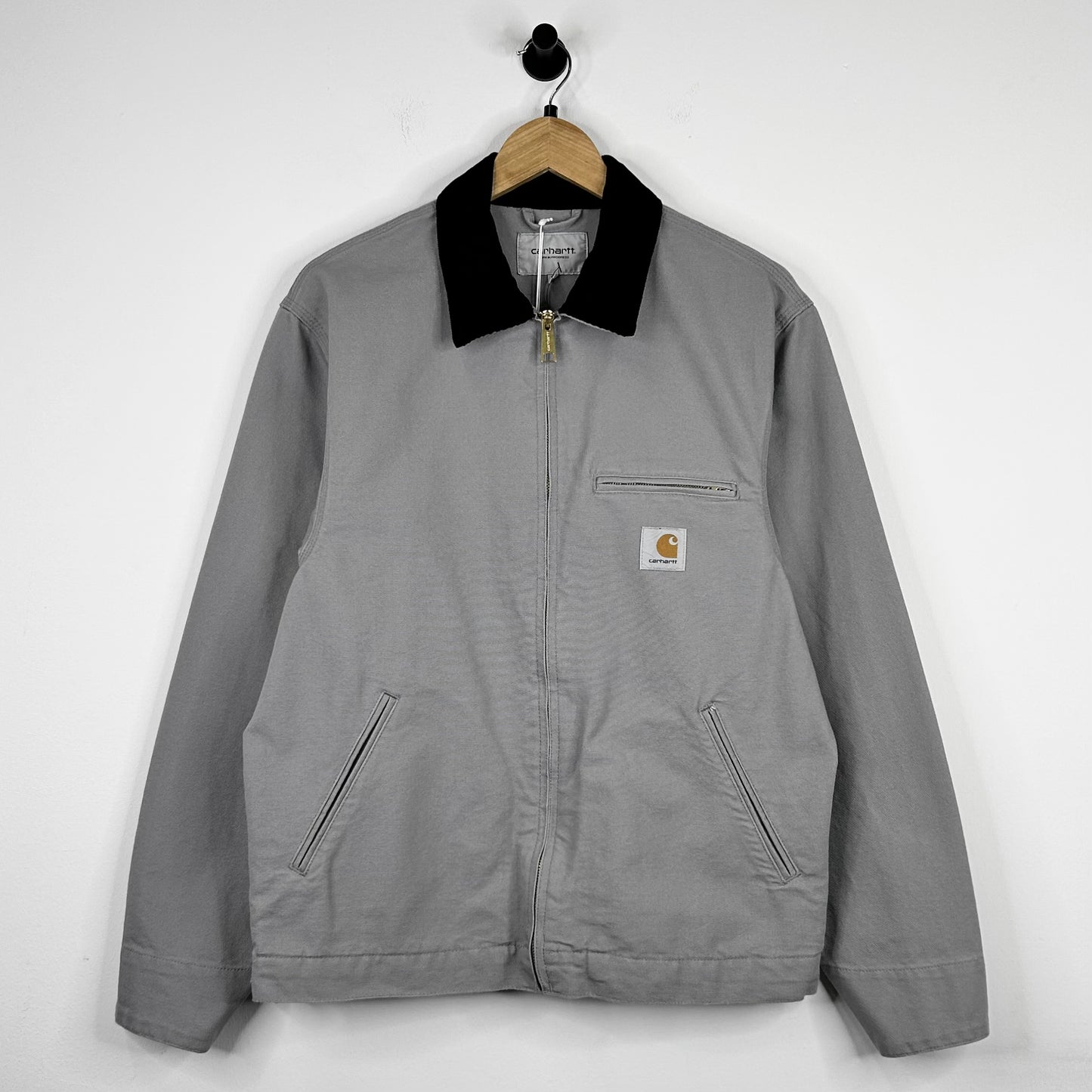 CARHARTT NEW GREY DETROIT JACKET