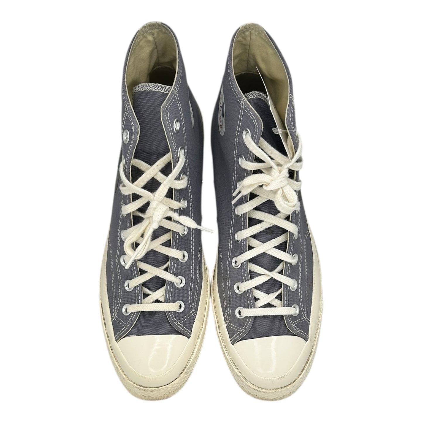 PREOWNED CONVERSE CHUCK TAYLOR CDG PLAY GREY