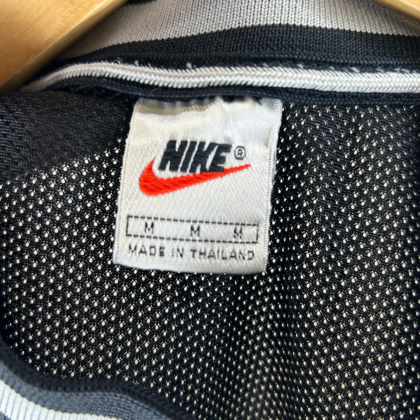 NIKE BLACK MESH JERSEY