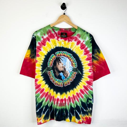 BOB MARLEY NATURAL MUSIC TYE DYE TEE