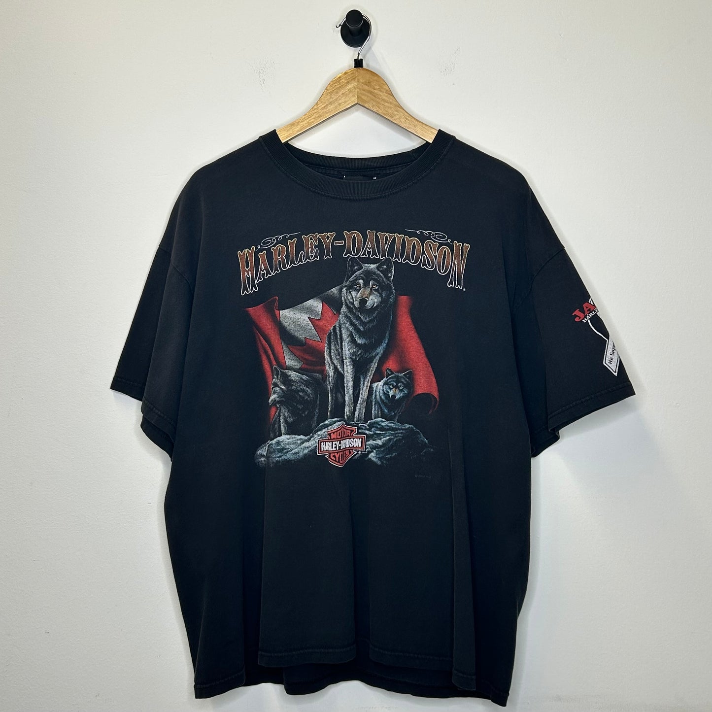 HARLEY CANADA WOLF TRIO TEE