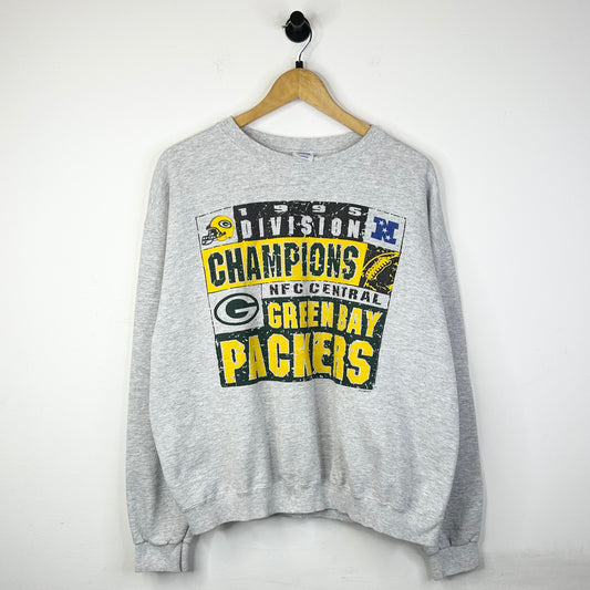 1995 GREEN BAY PACKERS NFC CENTRAL CHAMPIONS CREWNECK