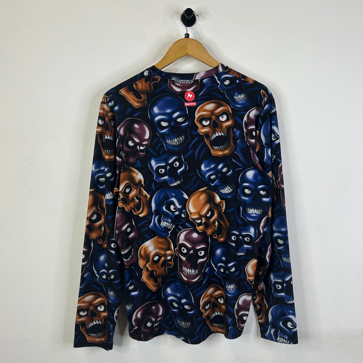 SUPREME x MARMOT BASE LAYER LONGSLEEVE SKULL