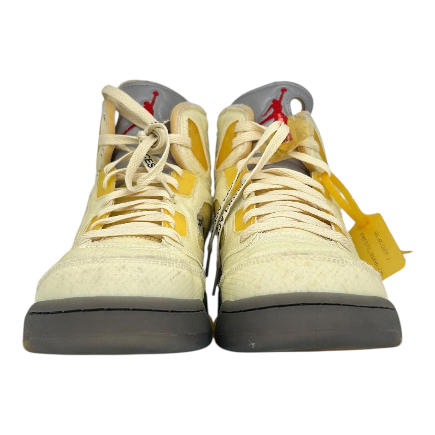 PREOWNED JORDAN 5 OFF WHITE SAIL