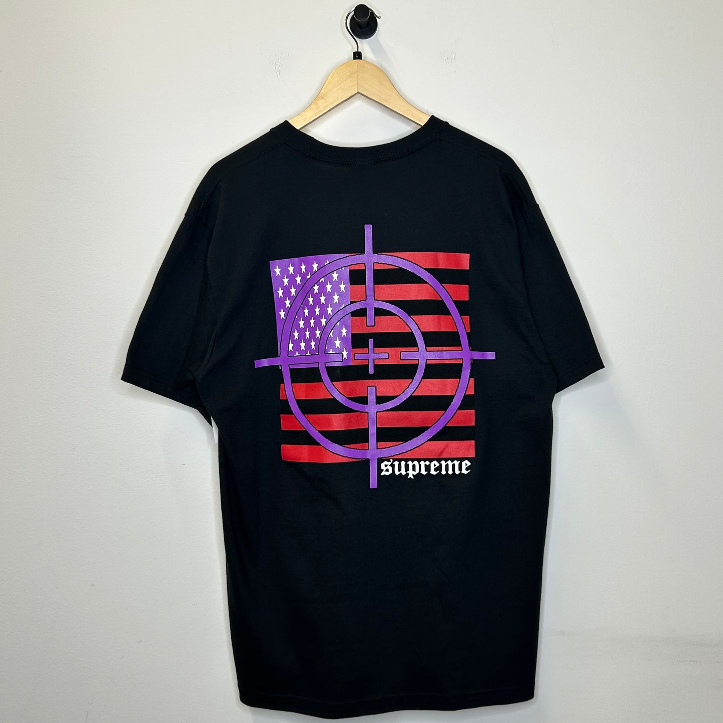 SUPREME TARGET TEE BLACK