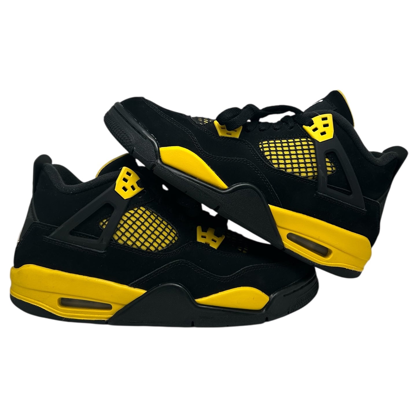 PREOWNED JORDAN 4 YELLOW THUNDER SIZE 7Y