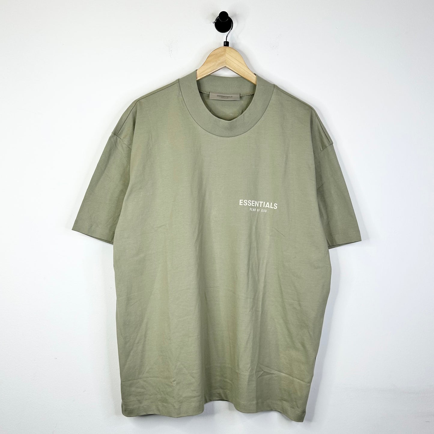 ESSENTIALS SEAFOAM GREEN TEE