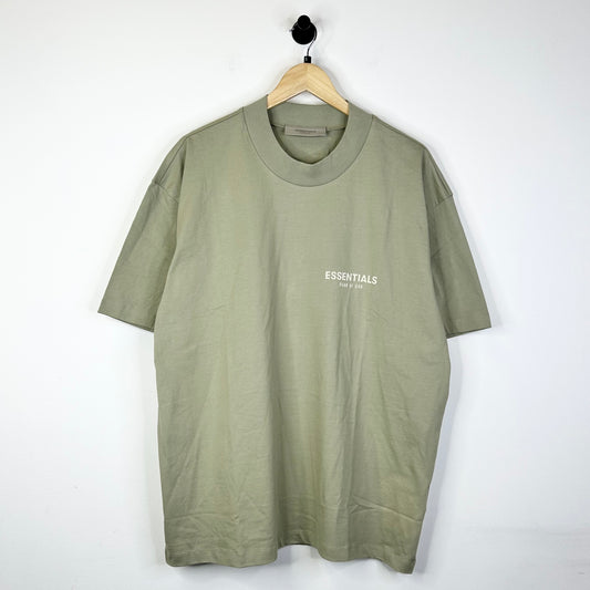 ESSENTIALS SEAFOAM GREEN TEE