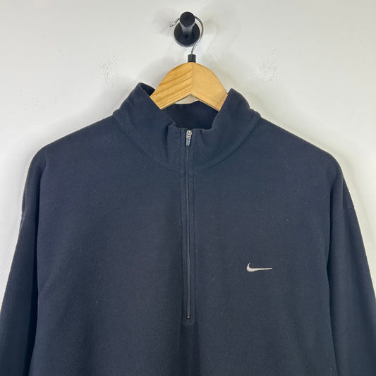 NIKE SILVER SWOOSH Q ZIP