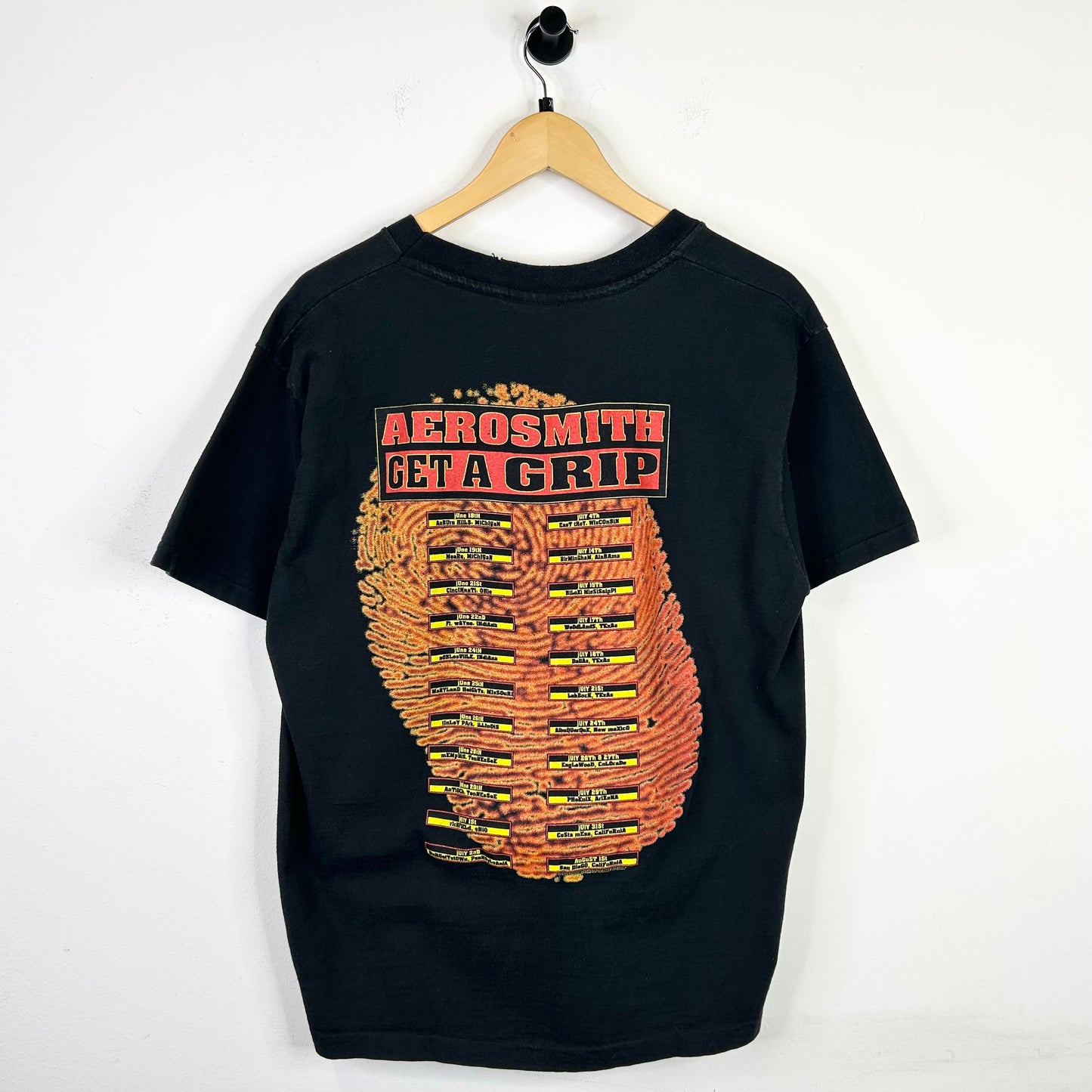 1993 AEROSMITH GET A GRIP CONCERT T SHIRT