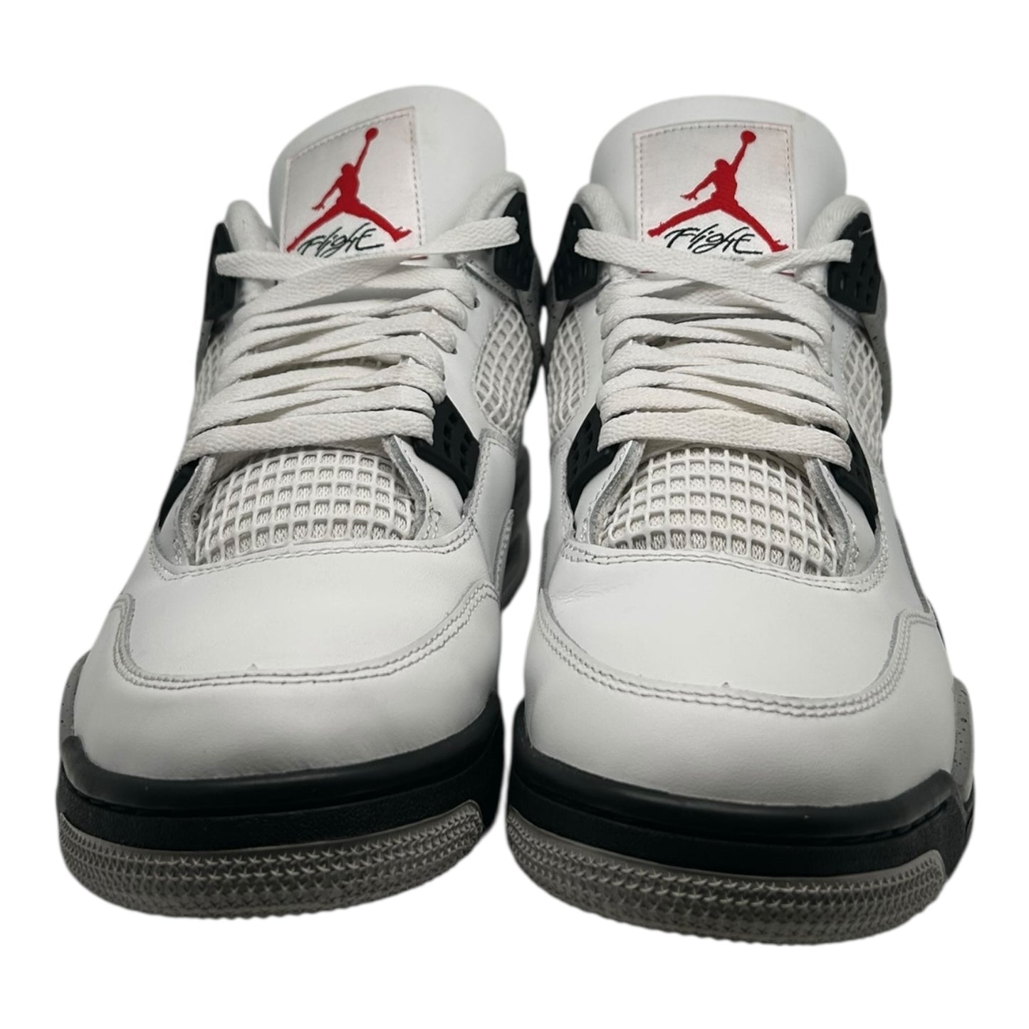 PREOWNED JORDAN 4 WHITE CEMENT SIZE 10.5