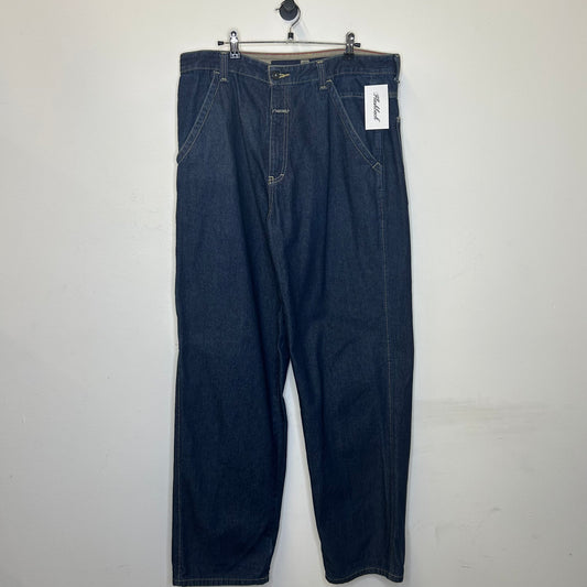 GIRBAUD DARK BLUE BAGGY DENIM