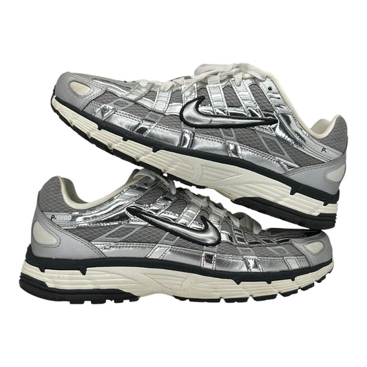 PREOWNED NIKE P-6000 METALLIC SILVER