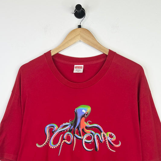 SUPREME OCTOPUS LOGO TEE