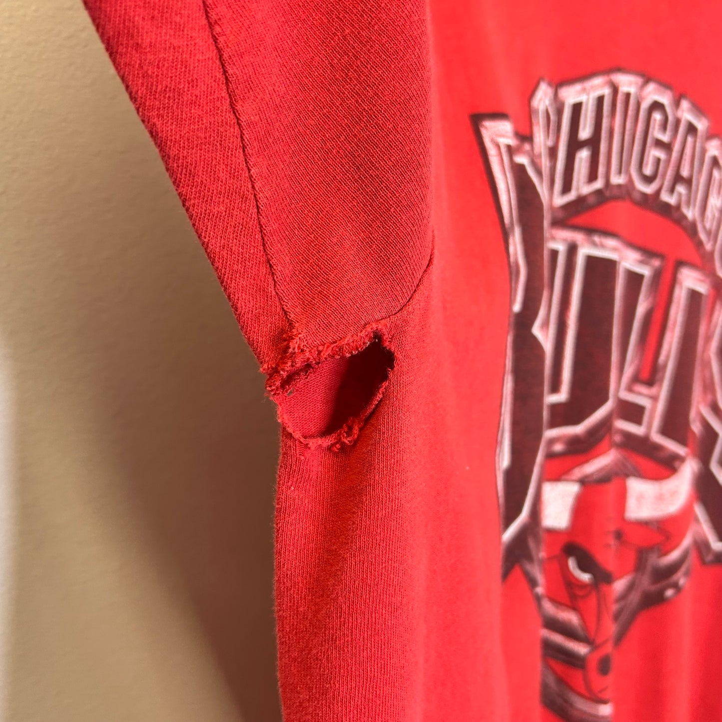 CHICAGO BULLS BIG STEEL LOGO