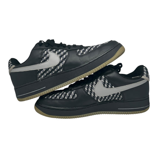 PREOWNED NIKE AIR FORCE 1 LOW WOVEN SZ 12