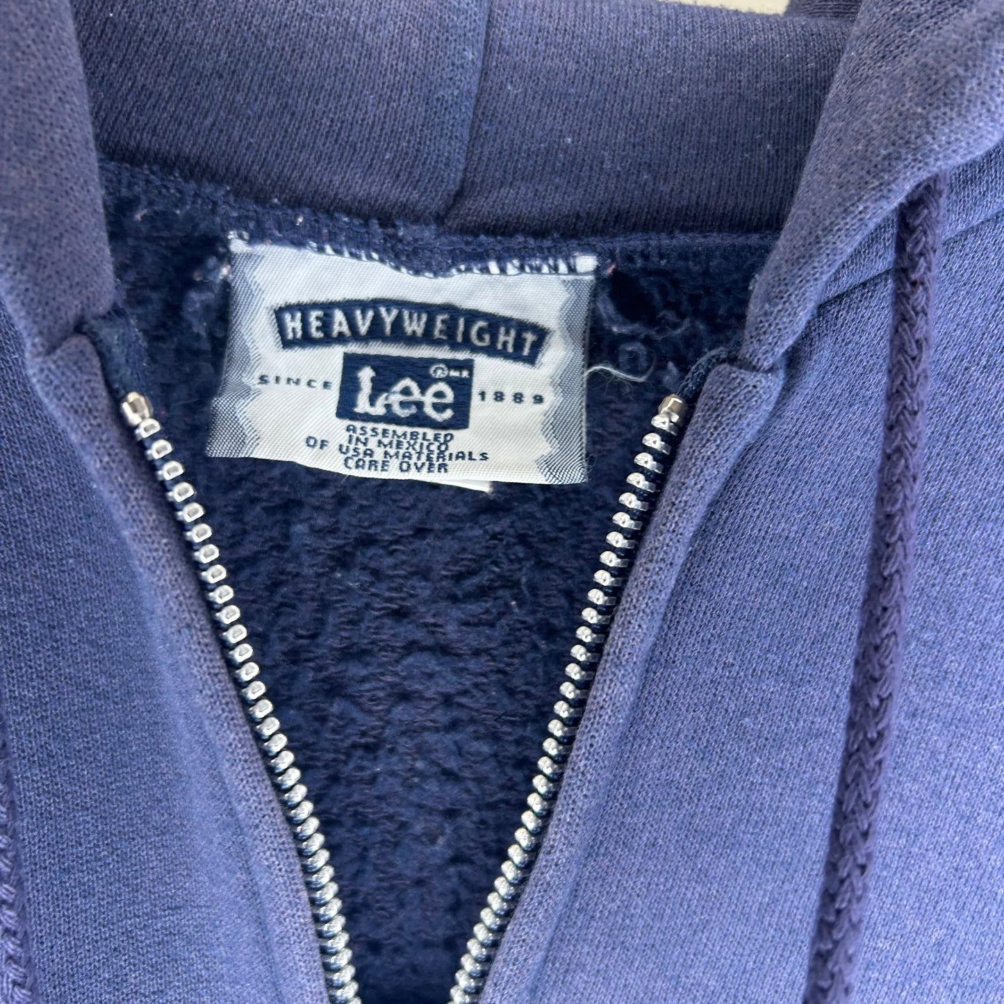 LEE SPORT NAVY BLUE ZIPUP