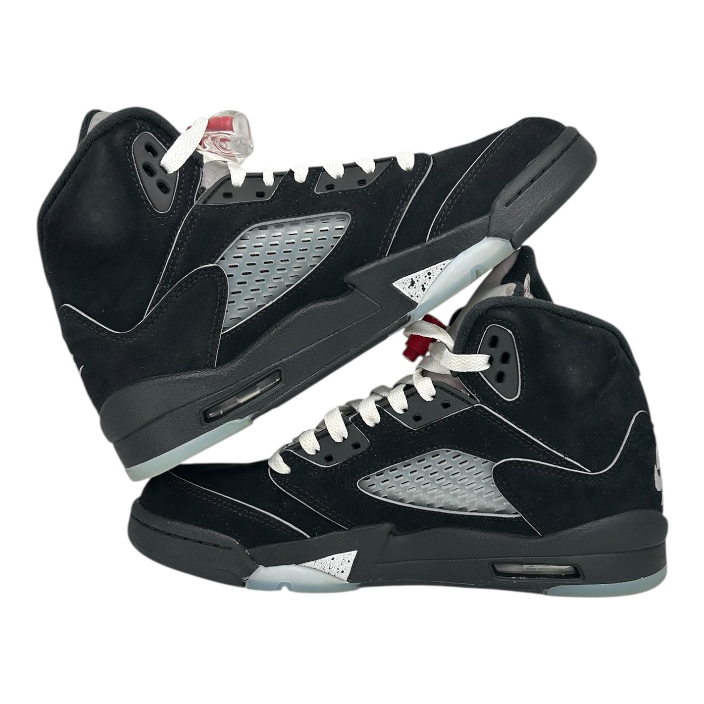 PREOWNED JORDAN 5 BLACK METALLIC REIMAGINED
