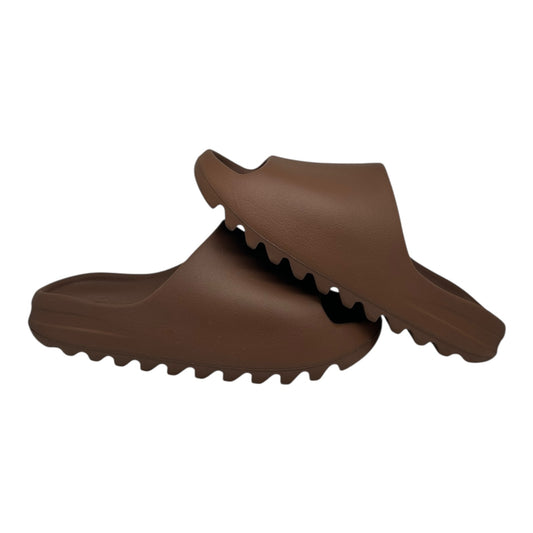 PREOWNED ADIDAS YEEZY SLIDE FLAX